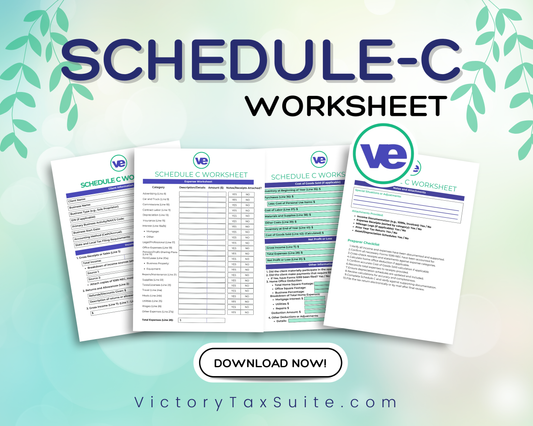 SCHEDULE C WORKSHEET